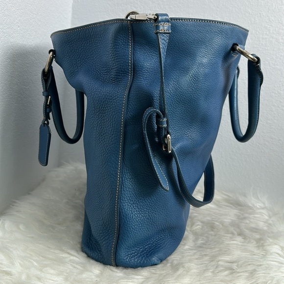 💯Authentic Prada Two-Way Leather Tote Bag🍀 - Picture 10 of 15